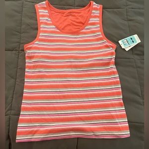 NWT be inspired striped tank large